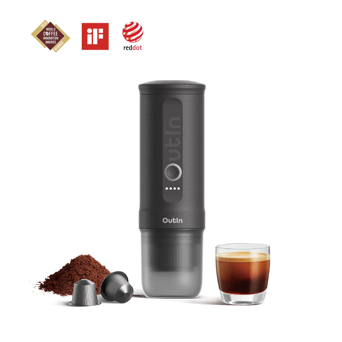 Tragbare Nano-Espressomaschine (Space Grau) – Bild 6