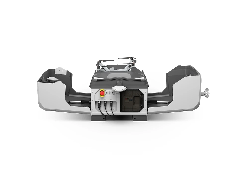 DJI Dock 3 geöffnet mit Matrice 4TD